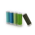 thumbnail image 3 of GÜTERMANN Sew-All polyester fil No. 120 Colour Gradient 5-Pack, vert, 128 m (140 yd), 3 of 3