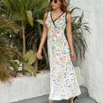 thumbnail image 3 of Confetti Sleeveless Dress Women's dresses summer clothes for women women's summer jumpsuit, 3 of 6