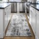 thumbnail image 2 of Alfombra Ompaa para pasillo, lavable, antideslizante, gris, 80 x 245 cm, 2 of 9