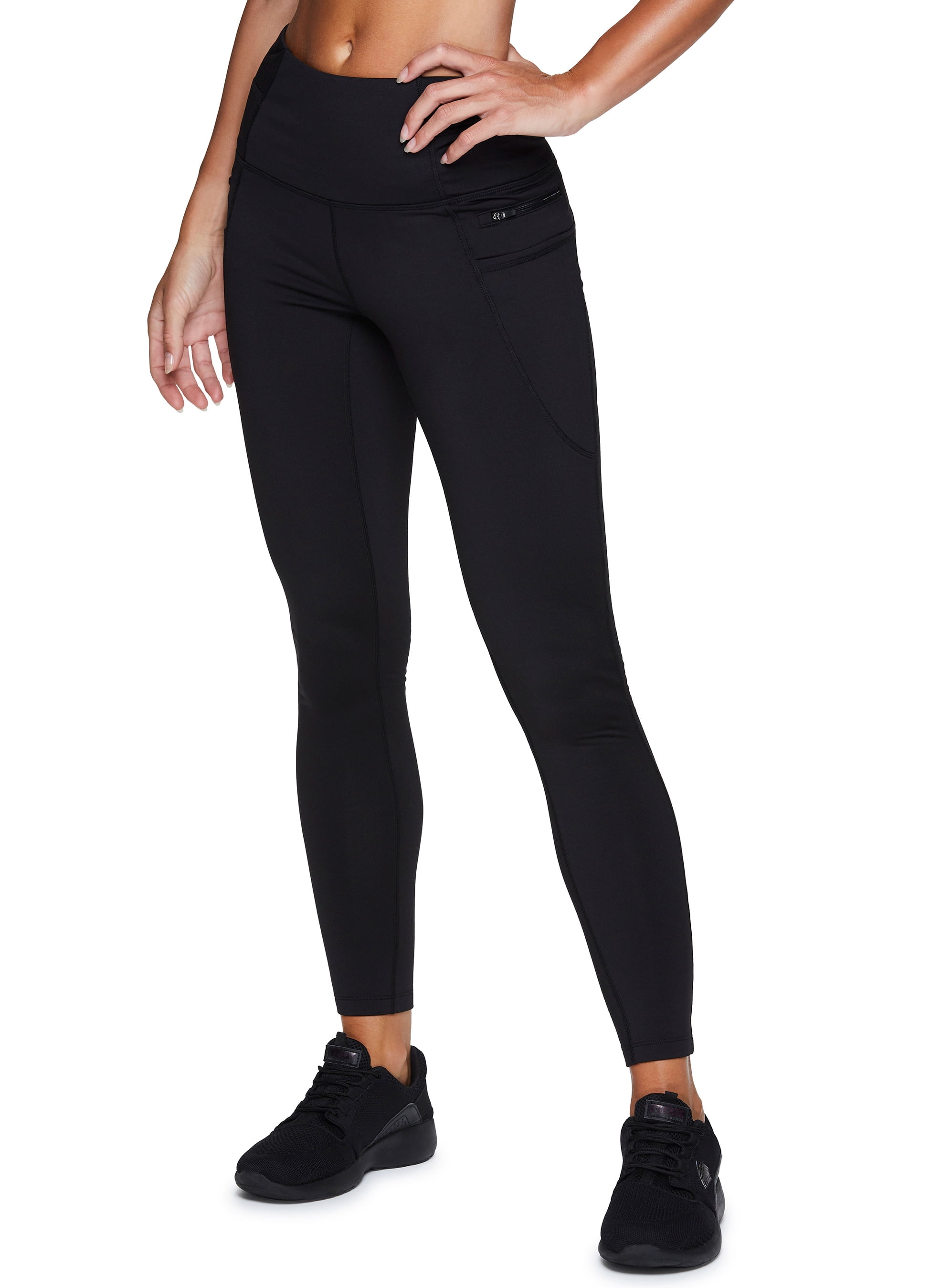 Fleece Lined Leggings with Pockets 