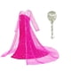thumbnail image 1 of Vestido de princesa para niñas, disfraz de Elsa de Frozen, disfraz de fantasía para niños, vestido de baile con lentejuelas, ropa de reina de la nieve para niños, ropa de Elsa para Party5-6T 130 Gao Jinjia LED, 1 of 2