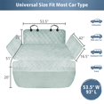 thumbnail image 4 of F-color SUV Cargo Liner para perros – Forro impermeable para carga de mascotas, cómodo protector de parachoques para perro, a prueba de arañazos, antideslizante, ajuste universal, SUV, sedanes, malete, 4 of 5
