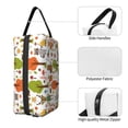 thumbnail image 3 of Goofa Animals Forest Printed Toiletry Bag with Handle,Large Capacity Travel Makeup Cosmetic Bag for Women, Carry on Airport Airline Compliant Bag, 3 of 9