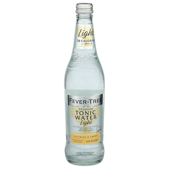 (Pack of 8) Fever-Tree Light Tonic Water, 16.9 fl oz
