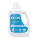 thumbnail image 1 of Detergente para ropa ECOS Liquid, 100 cargas, 2,95 L, gratis y transparente, 1 of 6