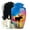 Blue Urn -1, variant on JAGASY Moose Funeral Urn for Ashes for Women, Blue Large Urns for Human Ashes, Forest Decorative Urns for Couple, Lake Water Cremation Urn for Husband & Wife, (10 Inch)