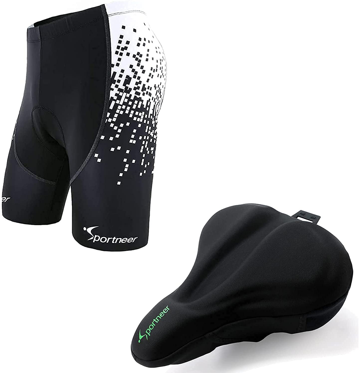 memory foam cycling shorts