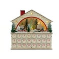 thumbnail image 2 of Christmas Advent Calendar with 24 Drawers, Reusable Lighted Wood-Effect Countdown to Christmas Calendar with Village Scene for Holiday Decoration, Battery Operated Forest and Fawn, 2 of 5