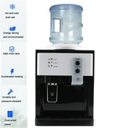 SUDEG Freestanding Water Cooler Countertop Hot & Cold Water Dispenser for Home Office 110V