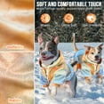 thumbnail image 2 of AUTOWT Tie Dye Dog Clothes Hoodie, Pet Winter Coat, Puppy Sweatshirts for Small Dogs Boy Girl, 2 of 7