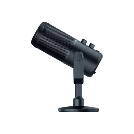 Razer Seiren Elite: Single Dynamic Capsule - Built-In High-Pass Filter - Digital/Analog Limiter - Professional Grade Streaming Microphone