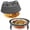 Gray, variant on 3-in-1 Large Microwave Splatter Cover Tray with Splatter Guard - BPA-Free, Collapsible Microwave Plate Cover for Heating Food, Silicone & Plastic Food Cover for Microwave Oven, Cooking & Steaming