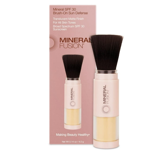 Protector Solar Mineral Fusion En Polvo con Brocha SPF 30 Mineral Fusion NA