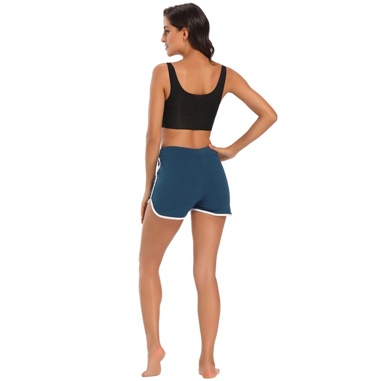 HDE Women Dolphin Shorts Running Workout Clothes Midnight