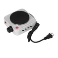 thumbnail image 4 of Electric Hot Plate, Lightweight US Plug 110V Quiet Electric Hob Portable  For Office, 4 of 8
