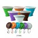 thumbnail image 3 of RV Taza plegable, taza de viaje, taza plegable de silicona para alimentos de 270 ml, taza de café portátil para senderismo, camping, deportes al aire libre, sin BPA, caliente con tapa oso de fresa Electrónica, 3 of 5