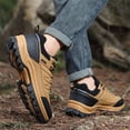 thumbnail image 6 of LASUDRAA Mens Hiking Shoes Waterproof Non-Slip Outdoor Trekking Trailing Boots for Camping Climbing, 6 of 8