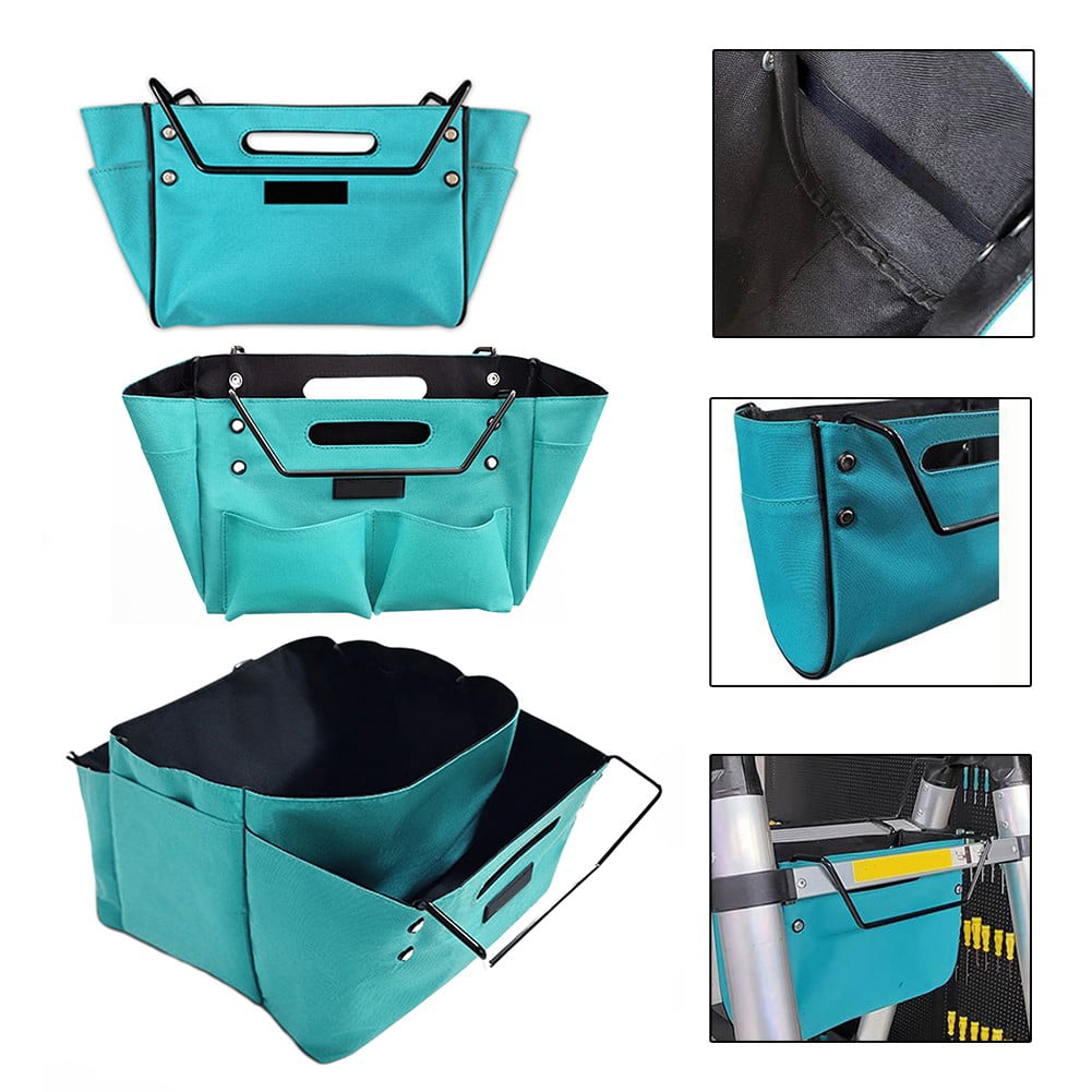 qiya Oxford Cloth Ladder Top Tool Bag Storage Organizer Portable for Organizing Tools