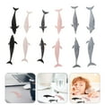 thumbnail image 1 of 12pcs Realistic Simulation Dolphin Model Plastic Mini Dolphin Model Artificial Animal Model Dolphin Model, 1 of 8