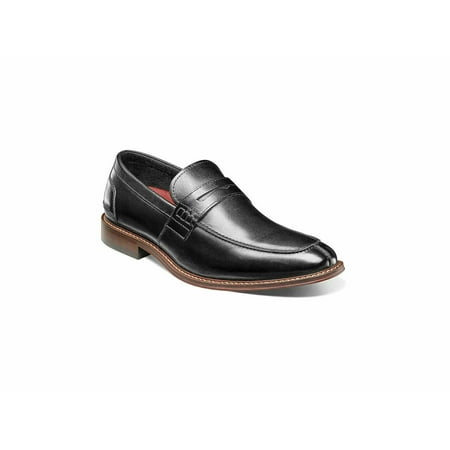 

Stacy Adams Marlowe Algonquin Moc Toe Penny Slip On Black Leather 25550-001