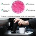 thumbnail image 4 of Yazoeia 4 PCS Bling Car Cup Coaster, 2.75 Inch Anti-Slip Anti-Scratch Cup Holder Insert Coaster, Sparkling Crystal Rhinestone Auto Cup Mat, Universal Interior Car Accessories (Rose Red), 4 of 6