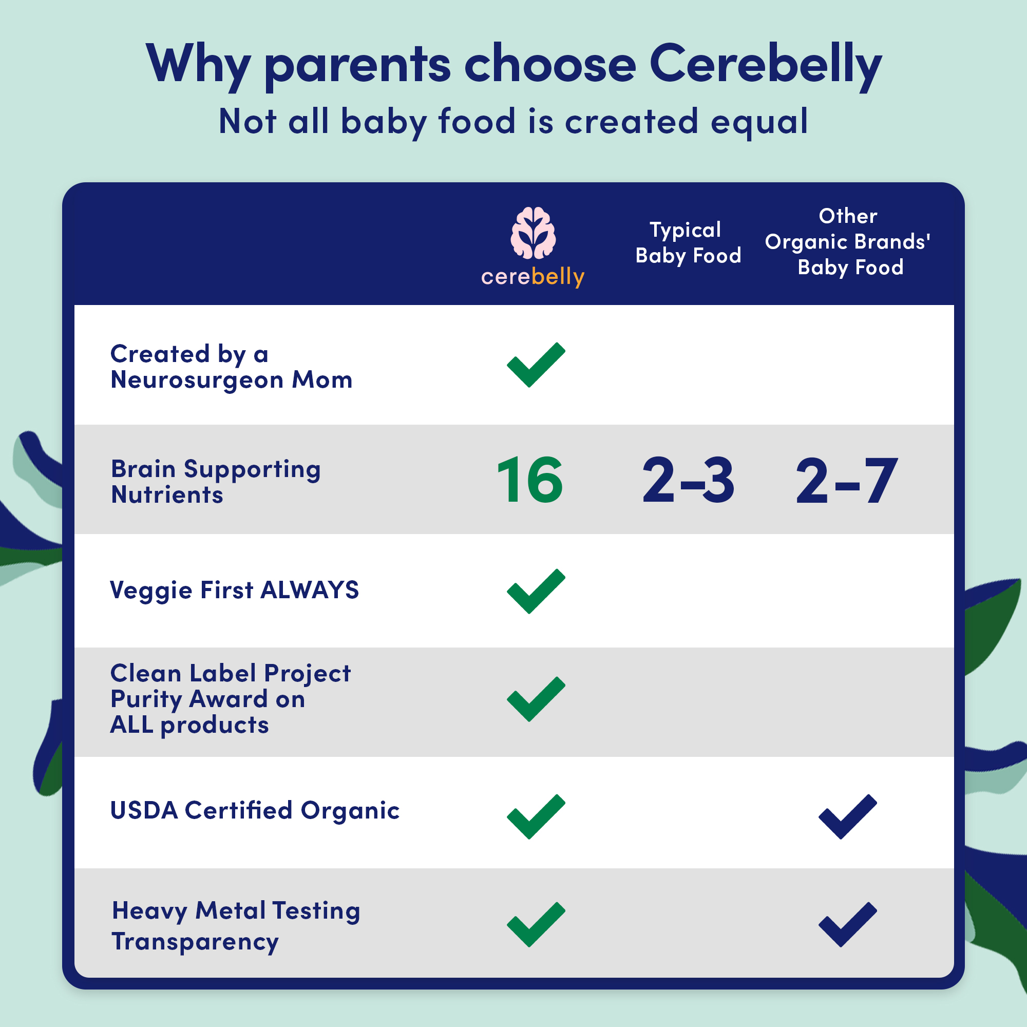 (12 pack) Cerebelly Organic Stage 2 Carrot Beef Bone Broth with Rosemary Baby Food, 4 oz Pouch