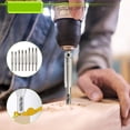 thumbnail image 5 of 9PCS Hinge Drill Bit Set, 1/4" Hex Shank High Speed Steel Self Centering Drill Bit for Hinges Hardware Pilot Hole Drill Bit Woodworking Tool, 5 of 8