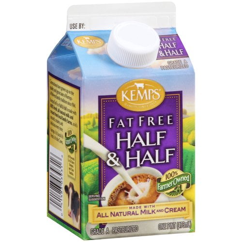 Kemps Fat Free Half Half 1 Pt Walmart Com Walmart Com Kemps Fat Free Half Half 1 Pt Walmart Com Walmart Com