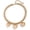 Gold Heart, variant on Chunky Gold Bubble Heart Choker Exaggerated Hip Hop Puffy Love Starfish Chain Necklace Dainty Birthday Jewelry Accessory Presents for Women Wife