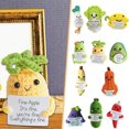 thumbnail image 3 of Positive Yarn Potatoes Knitting Fruit Doll Handmade Room Decor Fun J2M3, 3 of 8