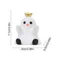 thumbnail image 3 of Halloween Cute Ghost Pen Rack Desktop Decor Spooky Party Ornament Gift, 3 of 9