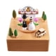 thumbnail image 1 of Caja musical de madera, centro de mesa coleccionable, regalo de San Valentín, caja de música, figura, adorno de mesa para sala de estar, chimenea,, 1 of 9