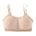 thumbnail image 3 of kurtrusly Silicone Fake Boobs Pocket Bra Crop Top for Mastectomy Tank Top Comfortable and Supportive Normal Skin S, 3 of 6