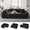 Black, variant on 102" Modular Sectional Sofa with Chaise, 4-in-1 Modern Boneless Couch, 3 Seater Sofa with Extra Deep Seats, Folding Convertible Sofa Bed,Suitable for Living Room,Bedroom and Recreation Room (Black)