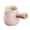 White, variant on Ceramic Teapot, Porcelain Teapot with Filter and Handle Tea Maker for Loose Tea Leaves for Camping Picnic Backyard Charcoal Grill Stove Ceramic Charcoal Grill