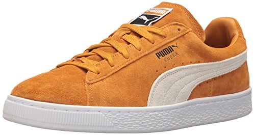 puma men's suede classic sneaker - inca gold - Walmart.com