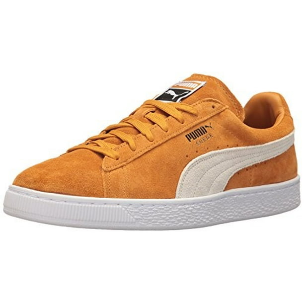 PUMA - puma men's suede classic sneaker - inca gold - Walmart.com ...