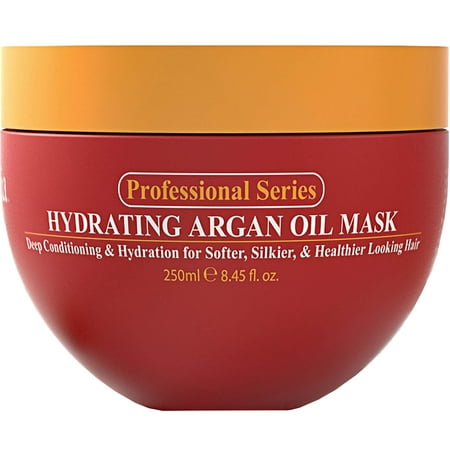 Arvazallia Hydrating Argan Oil Hair Mask and Deep Conditioner for Dry or Damaged (The Best Hair Mask For Dry Damaged Hair)
