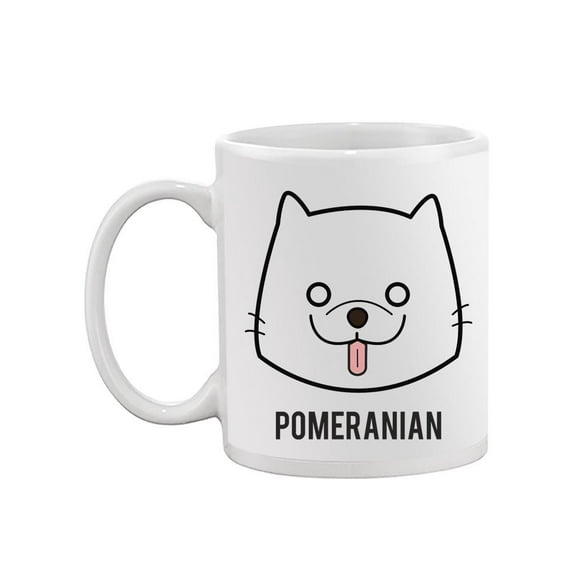 Pomeranian Quote Mug  -Image by Shutterstock,