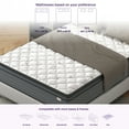 thumbnail image 4 of Miekor Furniture Isabella 14 Inch Twin-XL Hybrid Pillow Top Mattress, CertiPUR-US Certified, Made in USA MK4519, 4 of 8
