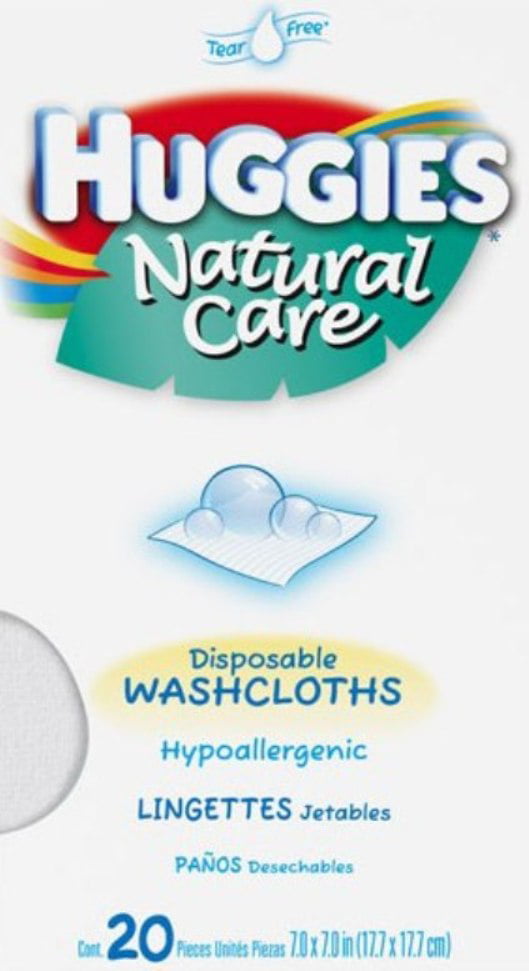 huggies disposable washcloths