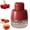 Transparent Red, variant on 7-in-1 Cherry & Olive Pitter Tool, Handheld Cherry Pitter Plunger, Remove 7 Stones One Time, Fruit Pit Stoner for Kitchen CherryJam