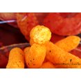 Herr's Deep Dish Pizza Flavored Puffed Cheese Curls Snacks 1 Oz (Pack of 7)