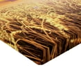 thumbnail image 2 of Ambesonne Rural Fitted Sheet, Anther Field Sunset, Twin XL Size, Sand Brown Multicolor, 2 of 3