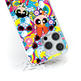 thumbnail image 4 of Mobile phone case for Apple Iphone 7/ 8/ SE 2/ SE 3 original and officially Licensed The Powerpuff Girls pattern The Powerpuff Girls 041 adapted to the shape of the mobile phone, case made of TPU, 4 of 5