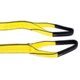 thumbnail image 2 of (4 Pack) 1"x8 ft Web Lifting Sling - 3200 LBS WLL Vertical - Polyester Heavy Duty Tow Lift Straps - Flat Eye & Eye 2-Ply - Choker (2500 # WLL) & Basket (6400 # WLL) Capacity, 2 of 4
