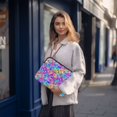 thumbnail image 6 of FORMRS 15-15.6 inch Laptop Sleeve Case Soft Carrying Quilted Computer Bag Cover, Vibrant Geometric Pattern, 6 of 7