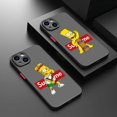 thumbnail image 2 of Luxury Trendy Brands Logo Phone Case For iPhone 15 14 13 12 11 Pro Max mini XS Max XR X 8 Plus SE Frosted Translucent Cover, 2 of 5