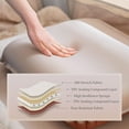 thumbnail image 3 of Naturehike Inflatable Camping Pillow - Portable 3D Comfortable Silent Sponge Pillow - Perfect for Camping and Travel (Khaki), 3 of 7