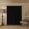 thumbnail image 2 of Sun Zero Oslo Theater Grade 100% Blackout Grommet Curtain Panel, 52"W x 54"L, Black (1 Panel), 2 of 9